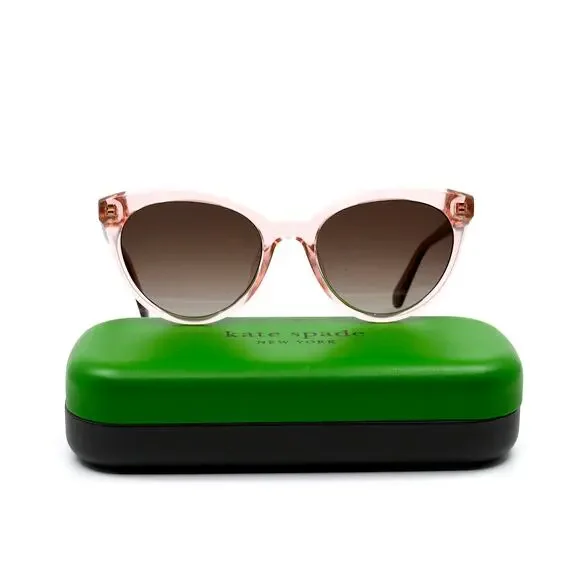 NEW KATE SPADE TAMARA/O/S PINK BROWN LENS AUTHENTIC SUNGLASSES - Picture 5 of 10